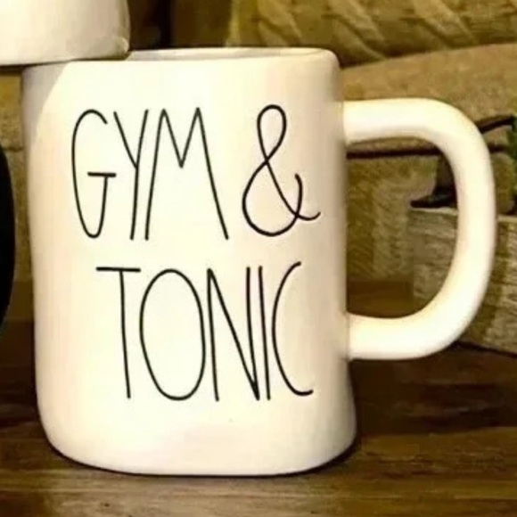 Rae Dunn Other - (NWT) Rae Dunn Ceramic Coffee/Tea Mug/Cup GYM & TONIC